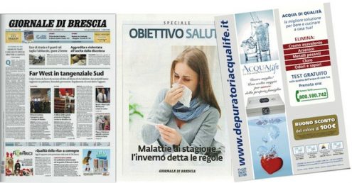 GiornaleDIBrescia-inserto-ObbiettivoSalute-depuratori-acqua-domestici