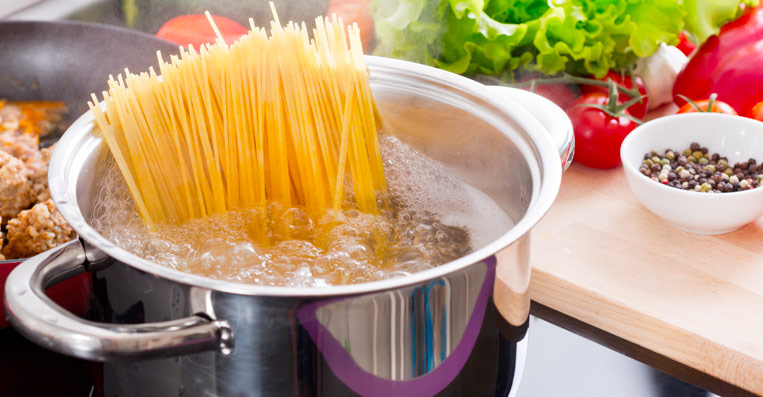 cucinare con acqua senza calcare