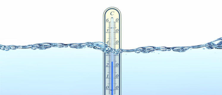 temperatura dell'acqua alla sorgente dati che trovate nell'etichetta dell'acqua