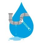 riparare lavandini e rubinetti che perdono acqua inutilmente