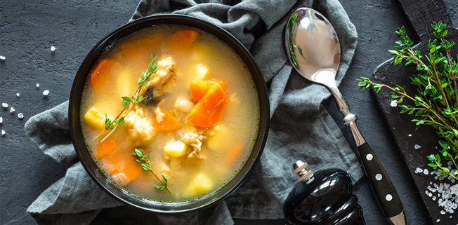 minestrone di verdure, ottimo da gustare