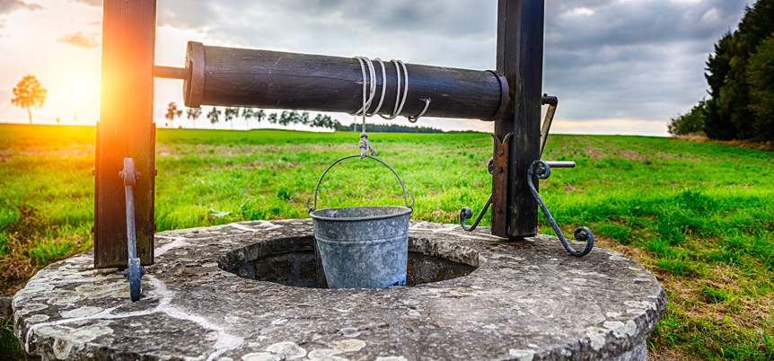 depuratori per filtrare l'acqua del pozzo