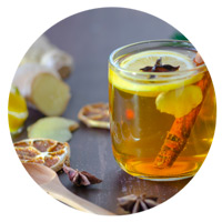 tisane dimagranti alla curcuma e zenzero