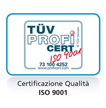 iso 9001 certificazione dei nostri prodotti per la depurazione dell'acqua