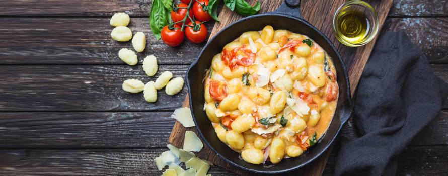 gnocchi con acqua e farina