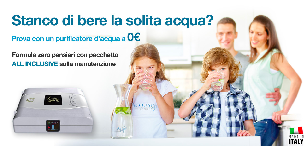 depuratore acqua domestico in offerta