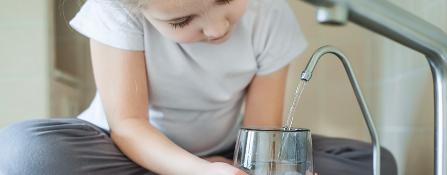 Depuratore acqua sottolavello ad uso domestico