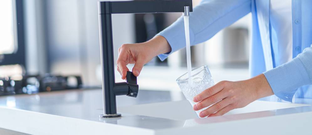 utilizzare il filtro acqua rubinetto per acqua buona