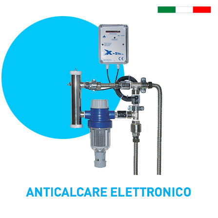 anticalcare elettronico per avere acqua sanitaria priva di calcare