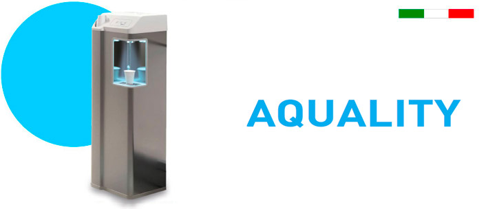 erogatore acqua per ufficio Aquality