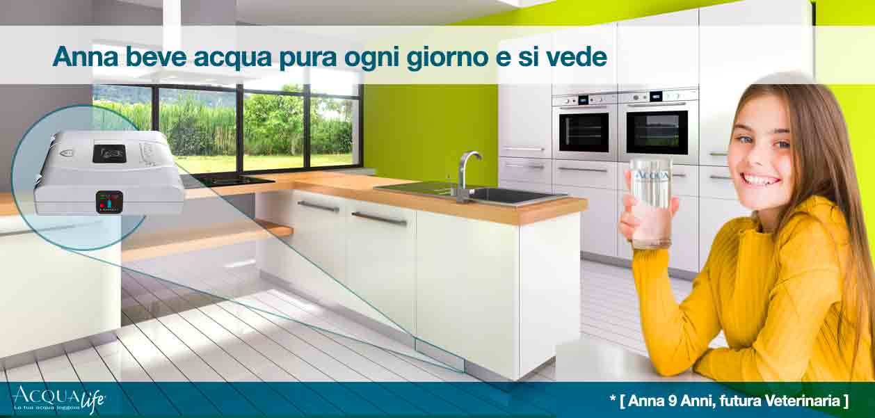 depuratore acqua casa gold slim 120 di Acqualife