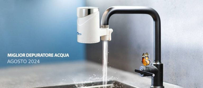 Filtro Acqua Rubinetto Antibatterico - Anti Legionella, Durata 62 Giorni