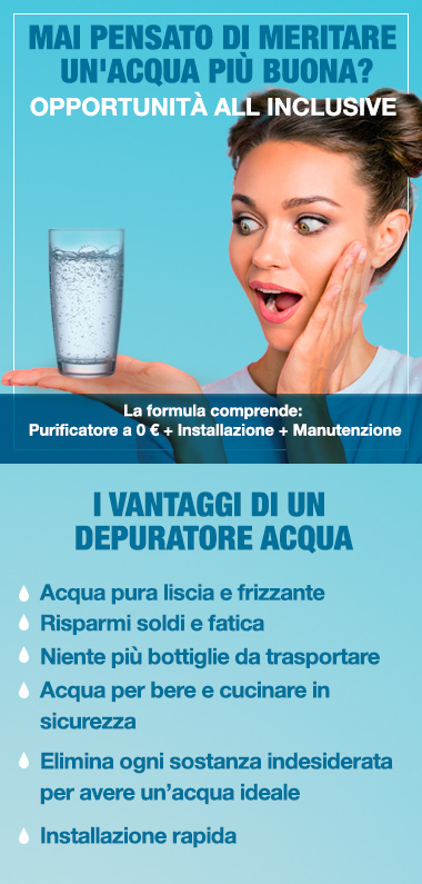 depuratore acqua in offerta