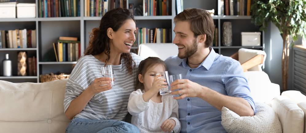 L'acqua da bere per tutta la famiglia