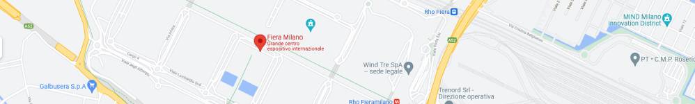 Mappa per raggiungere la fiera di rho