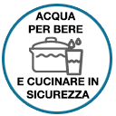 acqua per bere e cucinare in sicurezza