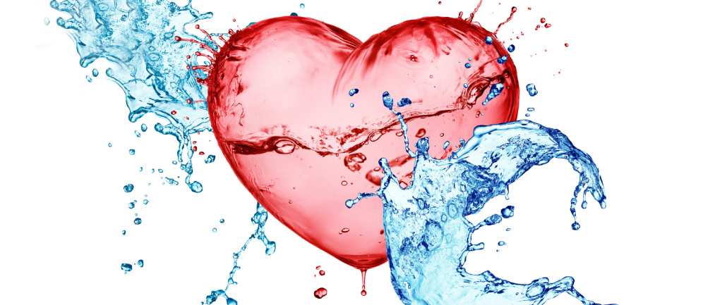 I benefici dell'acqua per il cuore