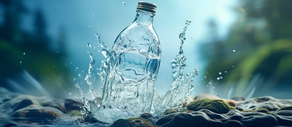 Come pulire l'acqua di vetro delle bottiglie