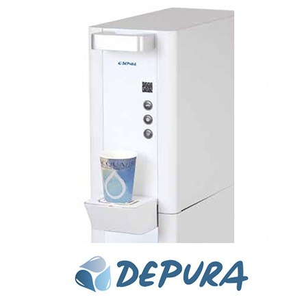 Depura Refrigeratore a colonnina con frontale personalizzabile