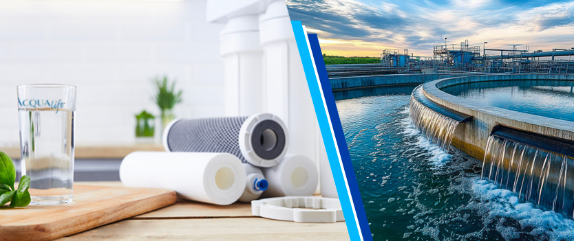 depuratore Acqua , si può utilizzare per i sistemi filtranti domestici